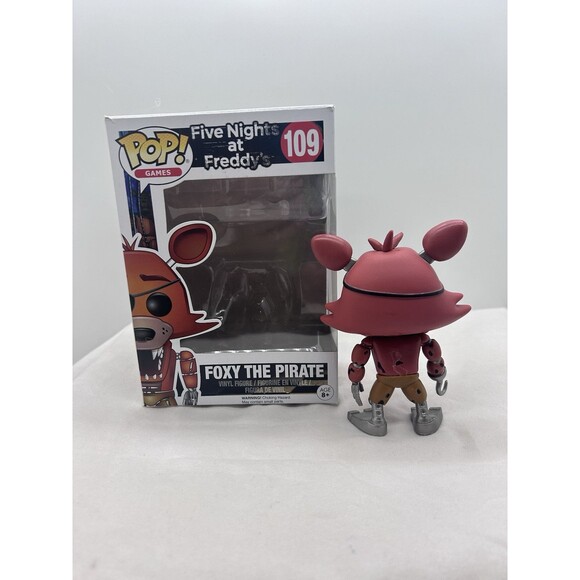 Foxy The Pirate in Box Five Nights at Freddys Funko Pop Figurine - Picture 2 of 7